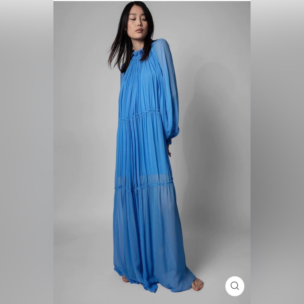 Zadig & Voltaire Blue Maxi Dress